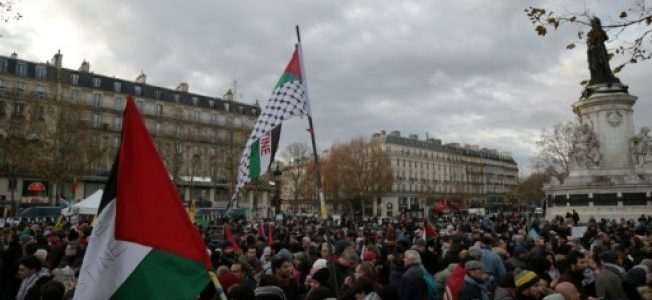 مدن فرنسية تشهد تظاهرات لمئات الأشخاص للتعبير عن رفضهم لزيارة نتنياهو إلى باريس